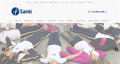 Desktop Screenshot of escolasanti.com.br